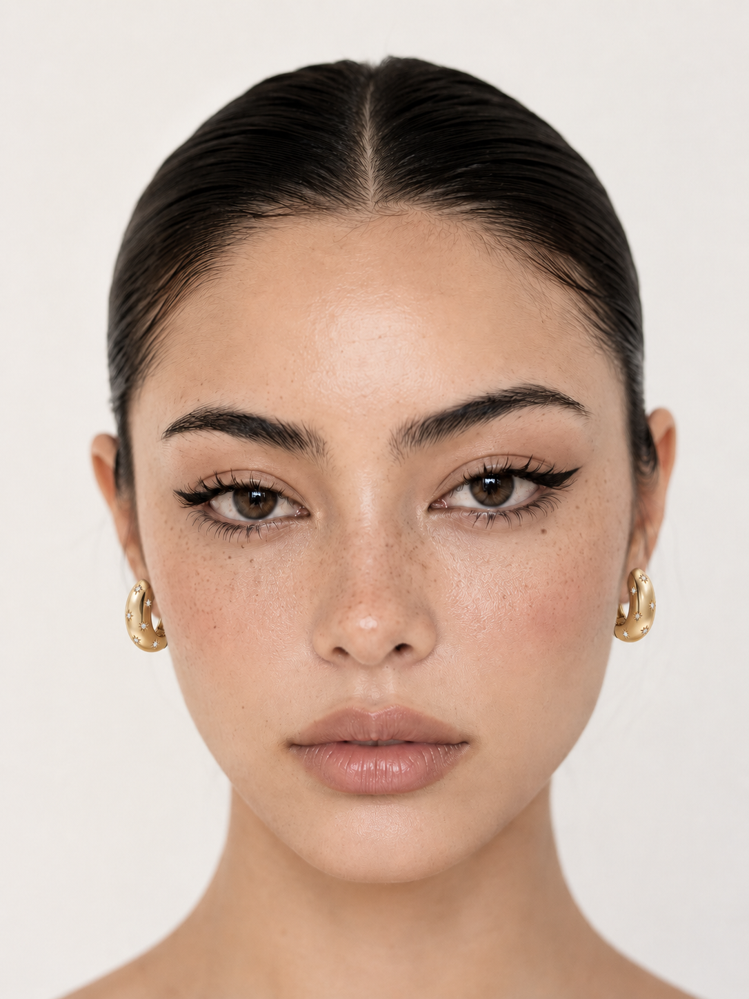 Twins star earrings